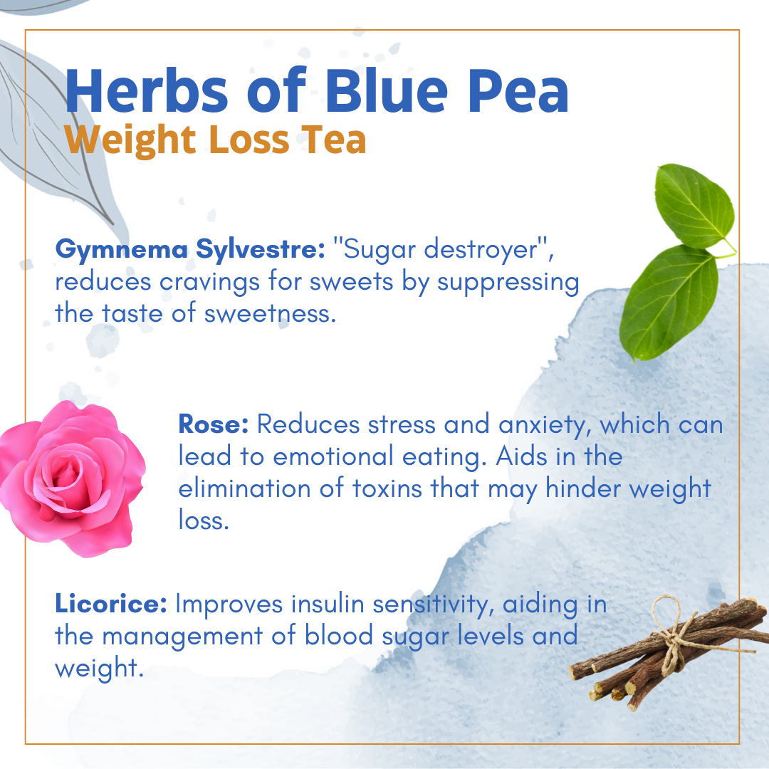 BLUE PEA TEA FOR WEIGHT LOSS