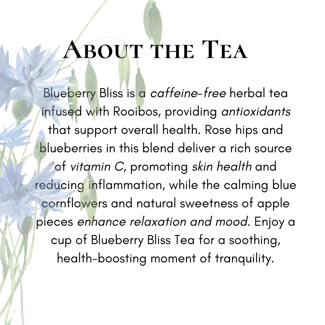 Blueberry Bliss - Rooibos Tea With Blueberry & Rosehips