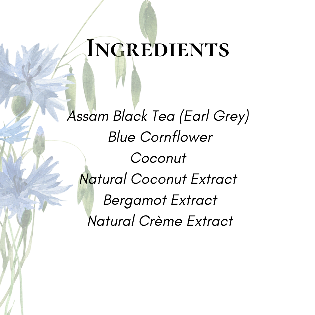 Coconut Carnival - Assam Earl Grey Tea With Coconut & Blue Cornflower
