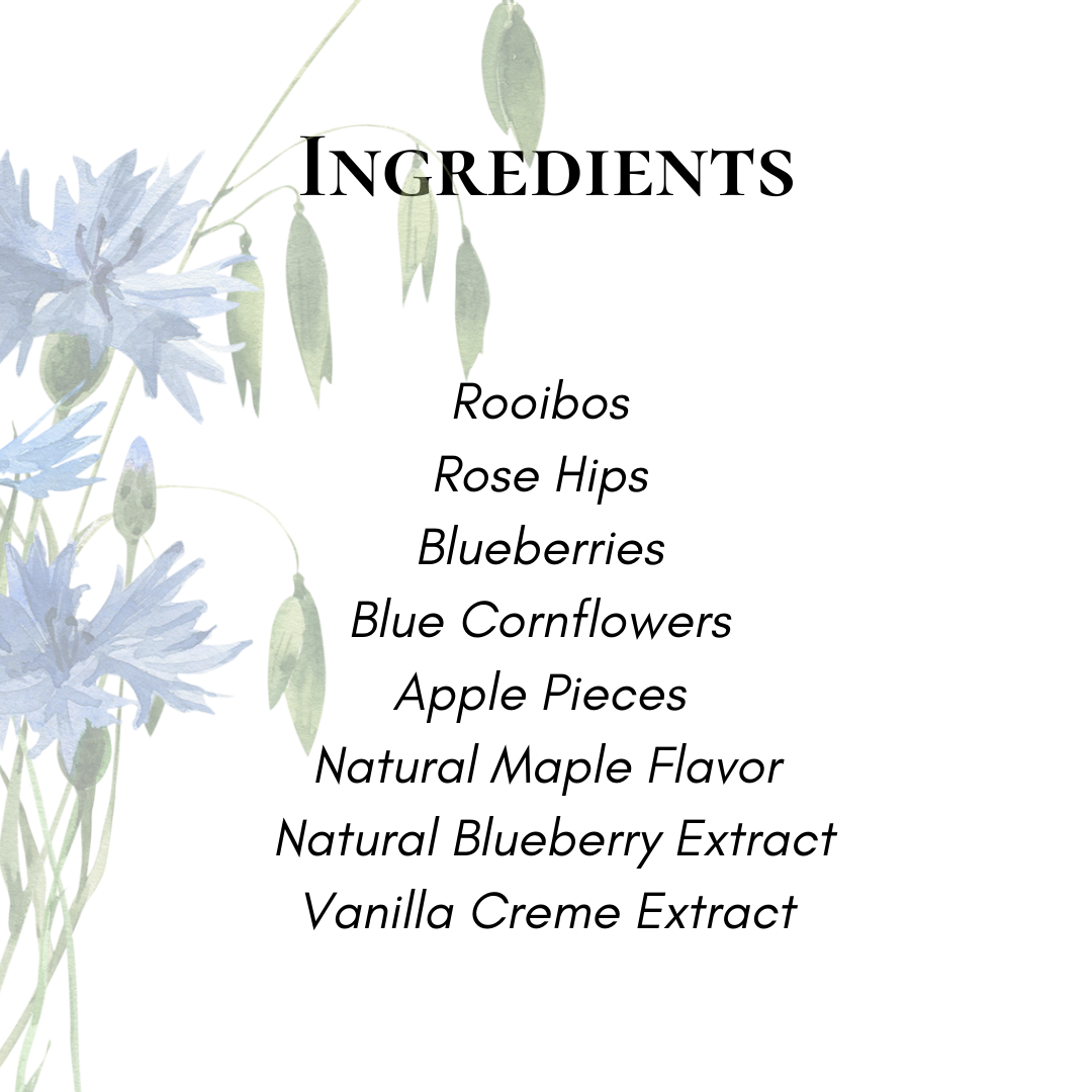 Blueberry Bliss - Rooibos Tea With Blueberry & Rosehips