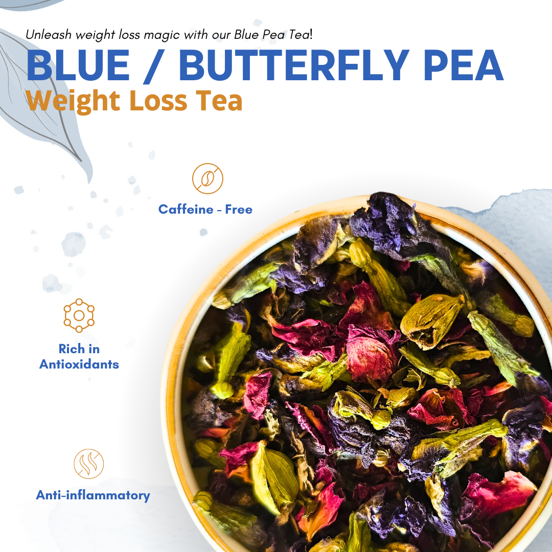 BLUE PEA TEA FOR WEIGHT LOSS