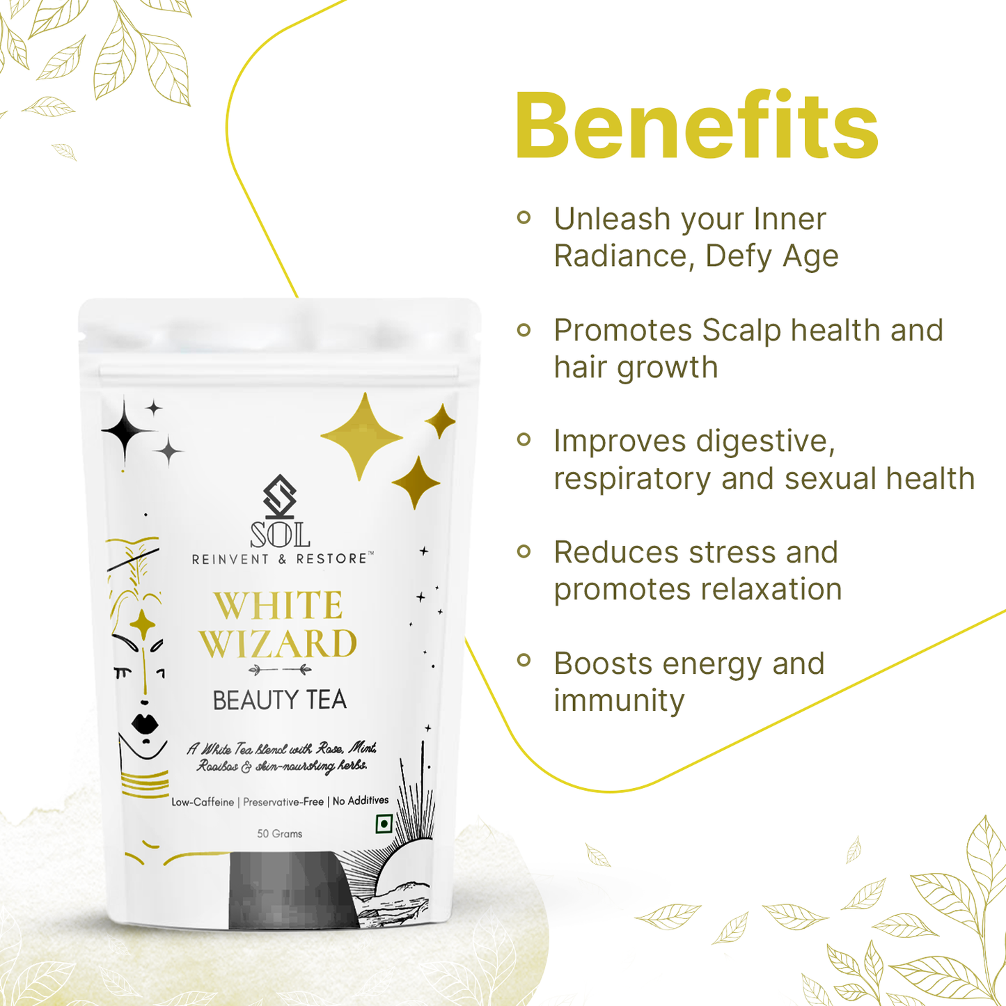 BEAUTY TEA FOR GLOWING SKIN & HAIR