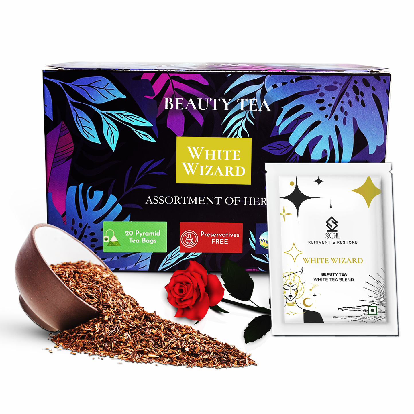 BEAUTY TEA FOR GLOWING SKIN & HAIR