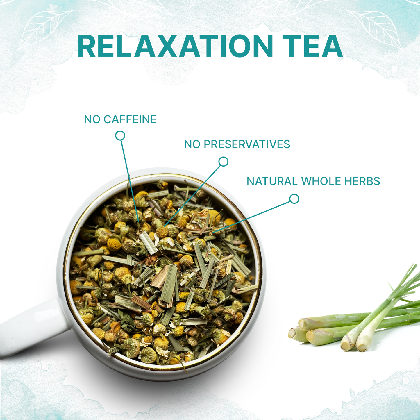 CHAMOMILE & LEMONGRASS TEA