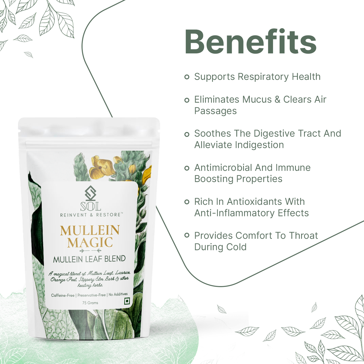 Mullein Blend for Lung Detox